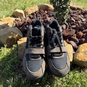 Travis Scott Black and Brown Sneakers